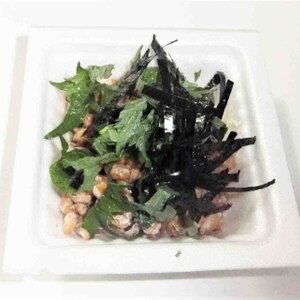 キムチ&大葉の健康納豆✧˖°
